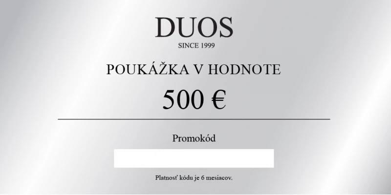 Cyfrowy kupon podarunkowy 500€